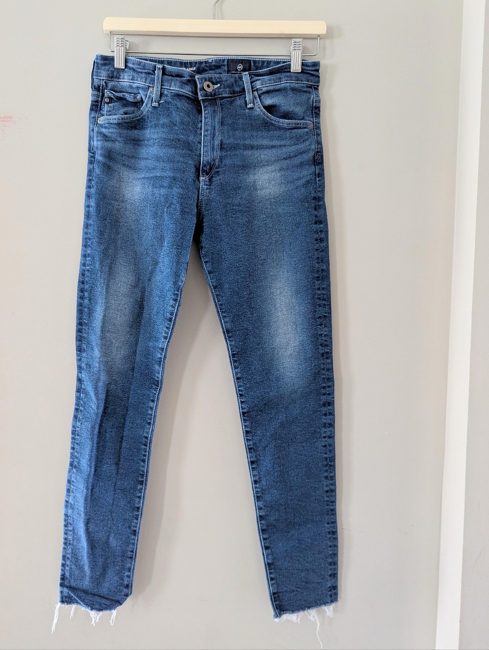 Adriano Goldschmied Farrah High Rise Skinny Ankle Jeans 28